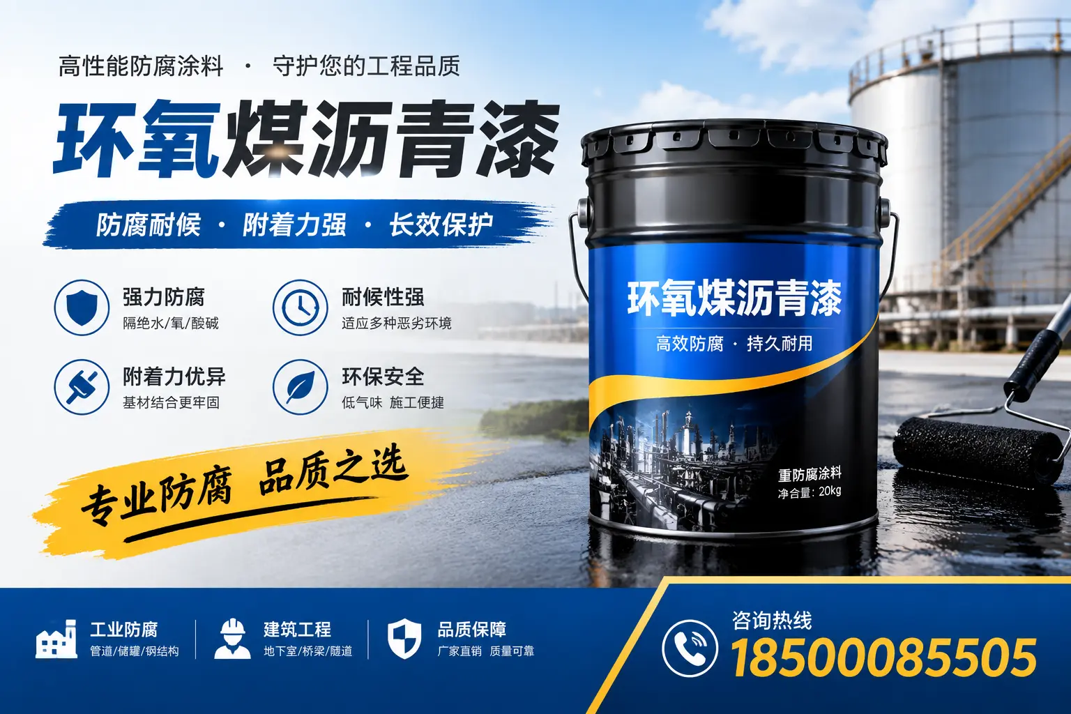 如何选择适合的环氧煤沥青漆?喀什市场选型指南